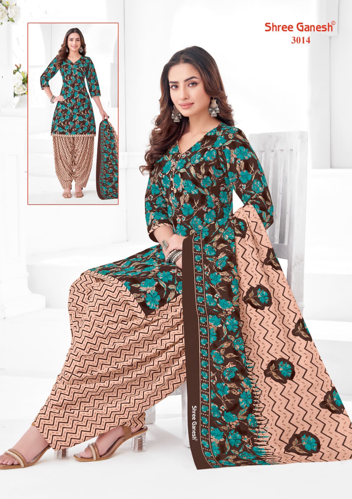 Hansika Special Vol 1 By Shree Ganesh Cotton Dress Material Exporters In India